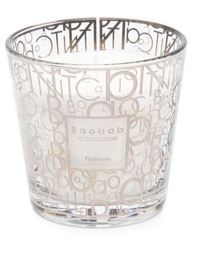 Baobab Collection свеча Platinum с графичным принтом