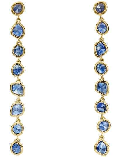 Monica Vinader GP Siren Mini Nugget Cocktail Kyanite earrings