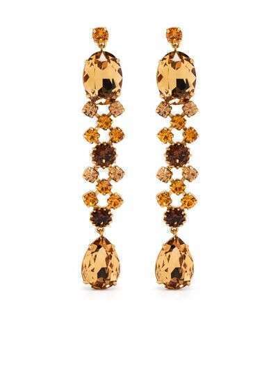 ZIMMERMANN crystal-embellished drop earrings