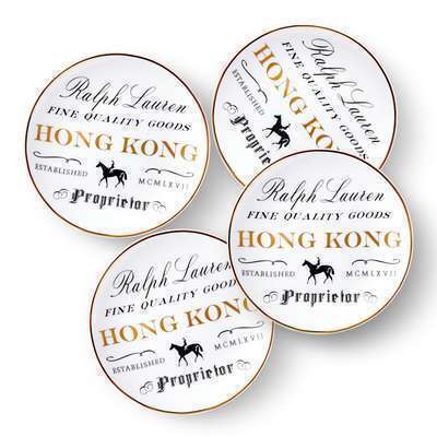 RL Hong Kong Набор тарелок для закусок Ralph Lauren Home