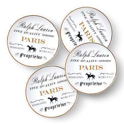 RL Paris Набор тарелок для закусок Ralph Lauren Home