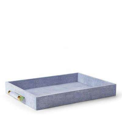 Classic Shagreen Blue Поднос Aerin