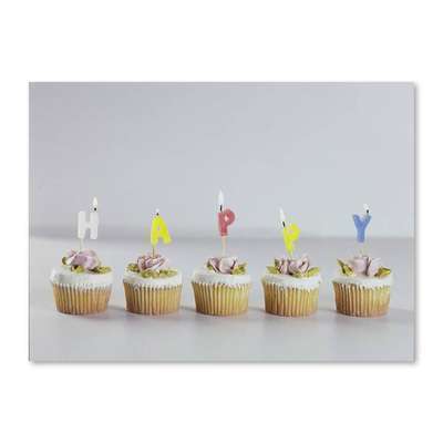Birthday Cupcakes Постер 122 x 89 см