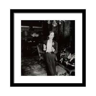 Anne St. Marie Wearing A Chanel Suit Постер