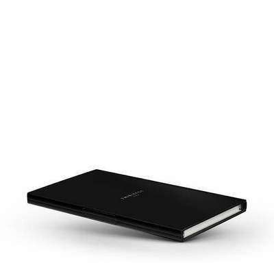Le Carnet Black Matt - Nickel/White Записная книжка M Thibierge Paris