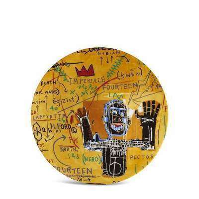 Jean-Michel Basquiat Тарелка декоративная All Colored Cast I Ligne Blanche