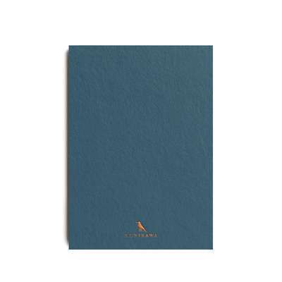 Find Slim Note Midnight Blue Grid Записная книжка