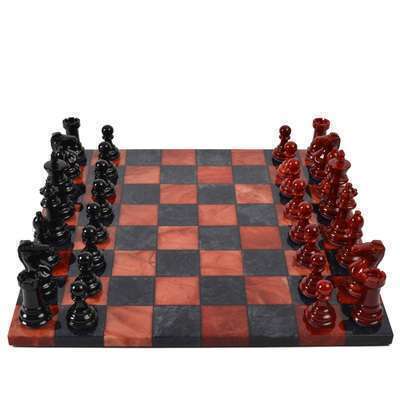 Stone Red & Black Шахматы