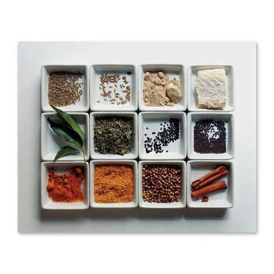 Dishes Of Spices Постер 122 x 96,5 см