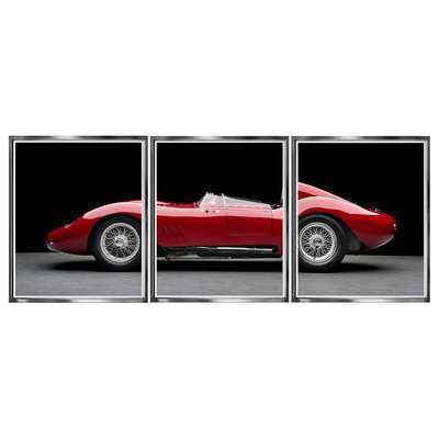 Maserati 250S Fantuzzi Triptychs Chelsea Постер Brookpace