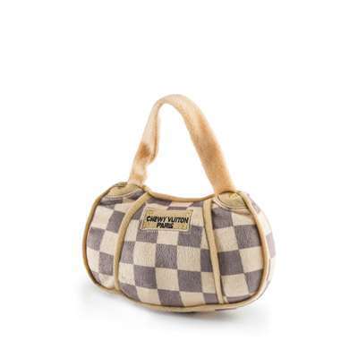 Checker Chewy Vuiton Bag Игрушка для собак L Diggity Dog