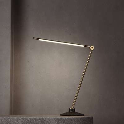 THIN Task S Brass Настольная лампа Juniper Design