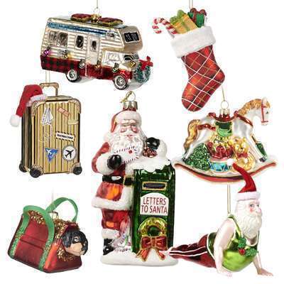 Santa’s Gifts II Набор ёлочных игрушек 7 шт. Goodwill