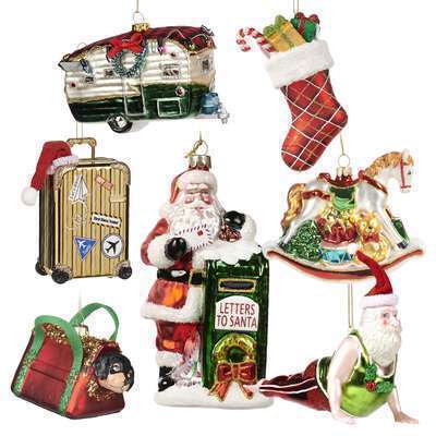Santa’s Gifts I Набор ёлочных игрушек 7 шт. Goodwill