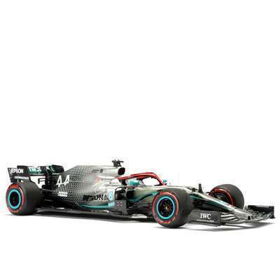 Mercedes-AMG F1 W10 EQ Power+ Модель автомобиля 1:18 Amalgam