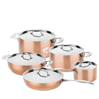 Toscana Copper Набор посуды 5 предметов Mepra