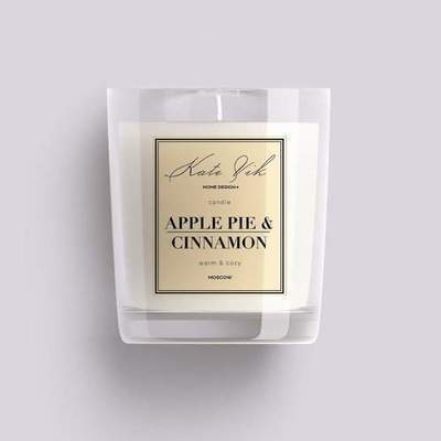 Свеча Kate Vik Apple Pie & Cinnamon