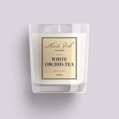 Свеча Kate Vik White Orchid-Tea