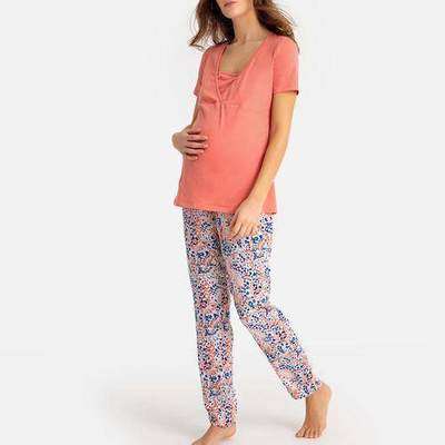 Пижама для периода беременности и грудного вскармливания LA REDOUTE MATERNITÉ 350128125
