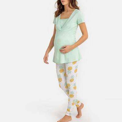 Пижама для периода беременности и грудного вскармливания LA REDOUTE MATERNITÉ 350128130