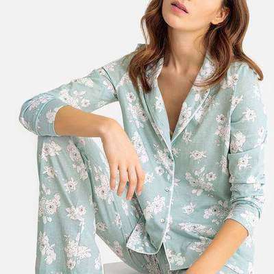 Пижама-рубашка с цветочным рисунком ANNE WEYBURN 350127936