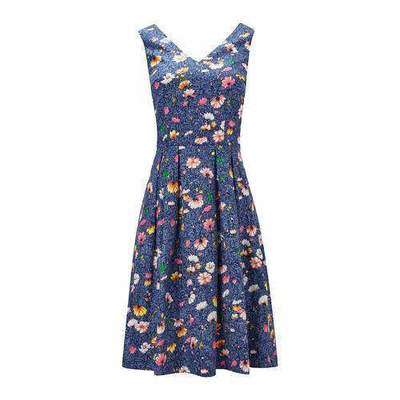 Платье расклешенное без рукавов с цветочным рисунком JOE BROWNS 350152134