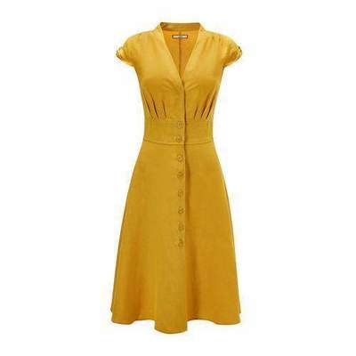 Платье-миди расклешенное приталенного покроя с короткими рукавами JOE BROWNS 350152072