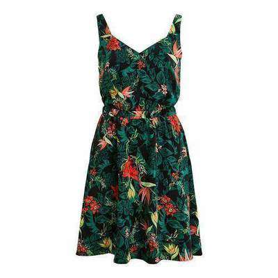 Платье широкое без рукавов с цветочным рисунком Vilaia VILA 350144423