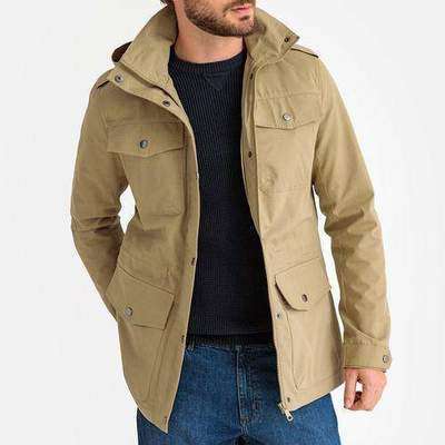 Куртка в стиле милитари с карманами и капюшоном LA REDOUTE COLLECTIONS 350129715
