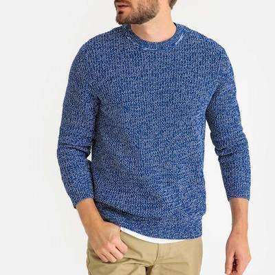 Пуловер с круглым вырезом из тонкого трикотажа, 100% хлопок LA REDOUTE COLLECTIONS 350130922