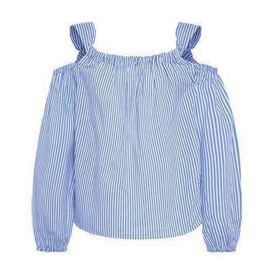 Блузка в полоску с открытыми плечами, 8-16 лет PEPE JEANS 350147270
