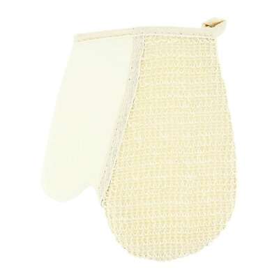 DECO. Мочалка-рукавица для тела натуральная (лен)