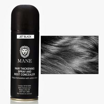 Mane Аэрозольный камуфляж для волос Mane Dark brown (темно-коричневый)