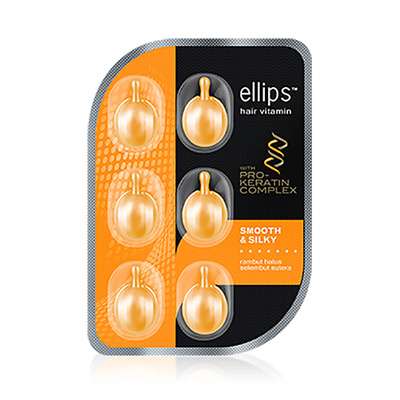 ELLIPS Hair Vitamin Smooth&Silky. Масло для увлажнения, восстановления волос 6