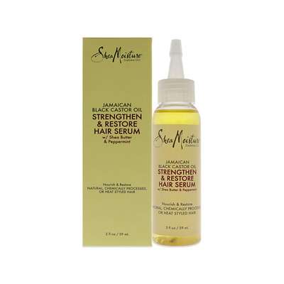 SHEA MOISTURE Сыворотка для волос укрепляющая Jamaican Black Castor Oil Strengthen and Restore Hair Serum