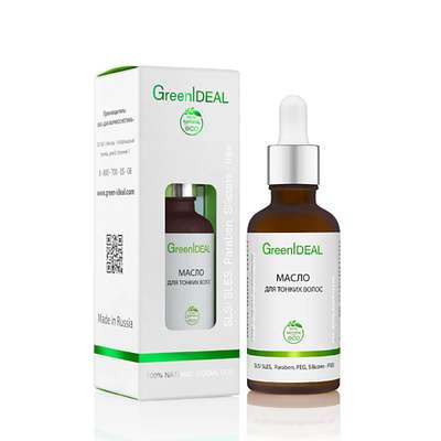 GreenIDEAL Масло для тонких волос (натуральное) 50