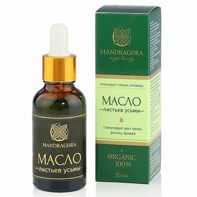 MANDRAGORA MAGIC BEAUTY Масло листьев усьмы для роста волос, ресниц и бровей 30