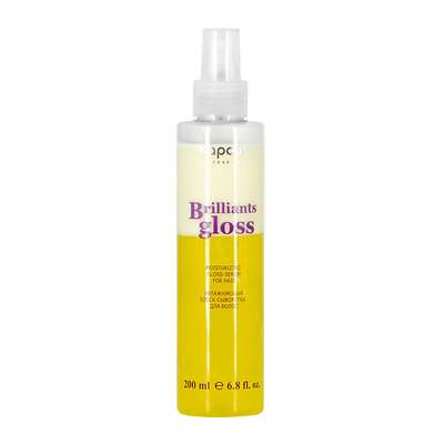 KAPOUS Увлажняющая блеск-сыворотка для волос «Brilliants gloss» 200