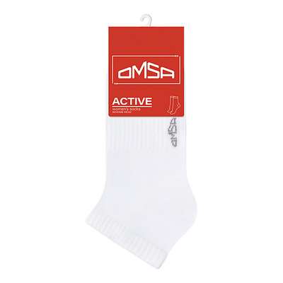 OMSA Active 151 Носки женские укороченные Bianco 0