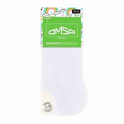 OMSA Kids 21C01 Носки детские супер укороченные Bianco 0