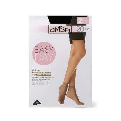 OMSA Носки 20 ден CALZINO EASY DAY Nero