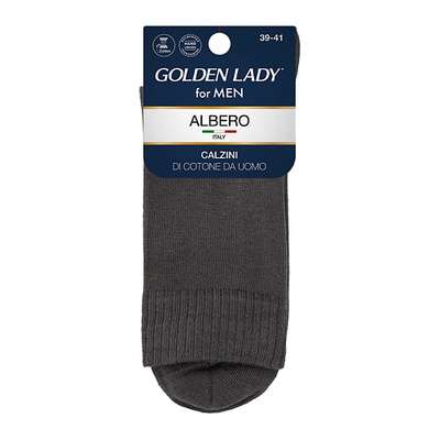 GOLDEN LADY Носки мужские ALBERO Nero 39-41