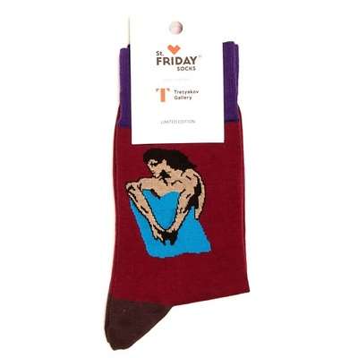 ST.FRIDAY Носки Демон сидящий St.Friday Socks x Третьяковская Галерея