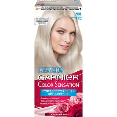 GARNIER Стойкая крем-краска для волос "Color Sensation, Платиновый Блонд"