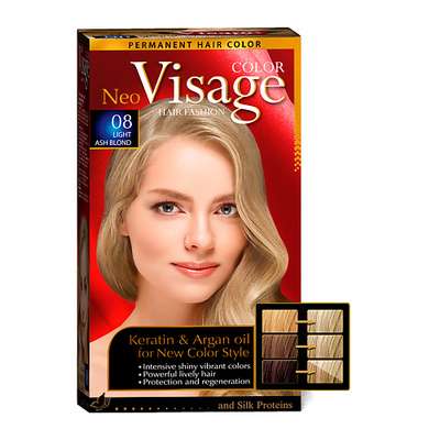 VISAGE COLOR HAIR FASHION Краска для волос Интенсивно красный Intensive Red 34