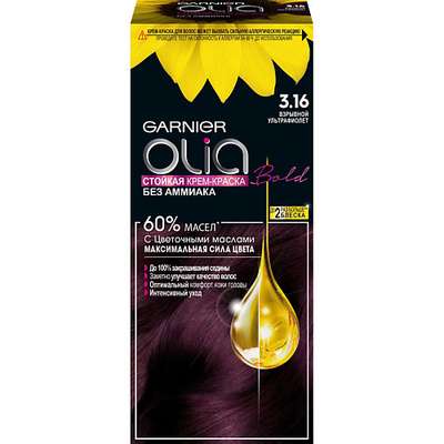 GARNIER Стойкая крем-краска для волос "Olia" с цветочными маслами, без аммиака