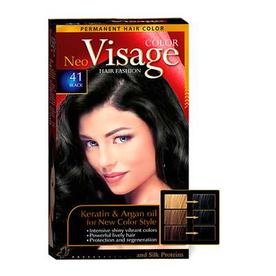 VISAGE COLOR HAIR FASHION Краска для волос Интенсивно красный Intensive Red 34