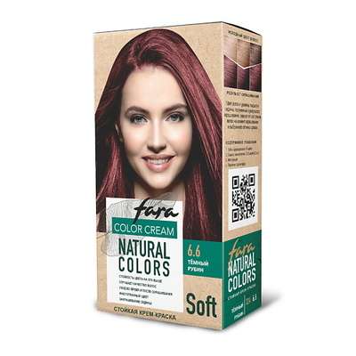 FARA Краска для волос Natural Colors Soft, 321 Темный баклажан