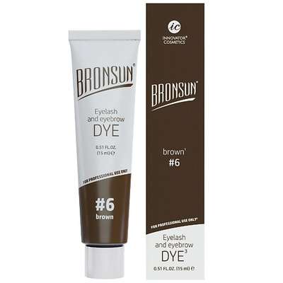 INNOVATOR COSMETICS Краска для ресниц и бровей BRONSUN