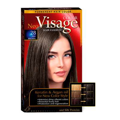 VISAGE COLOR HAIR FASHION Краска для волос Интенсивно красный Intensive Red 34